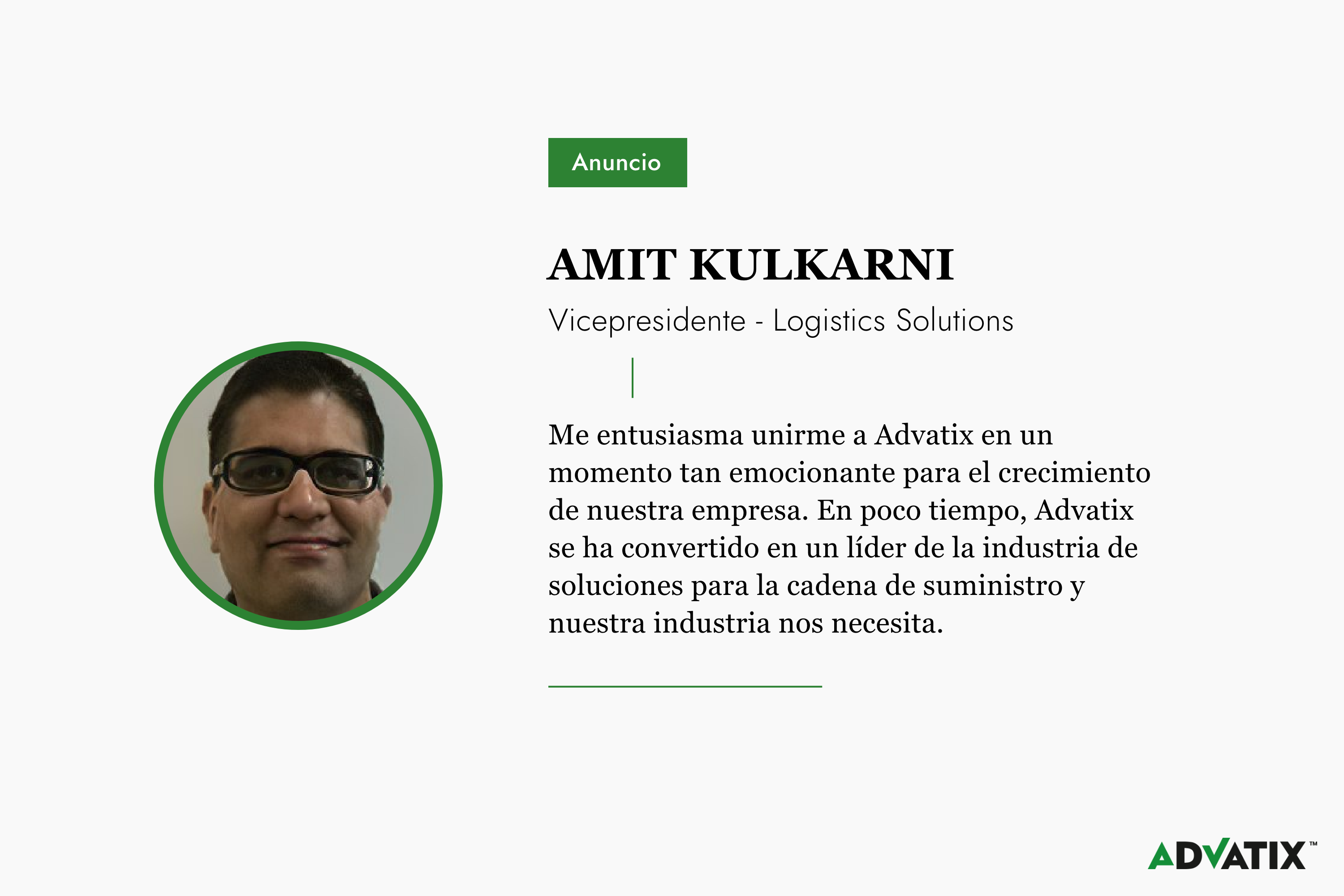 Amit Kulkarni Advatix